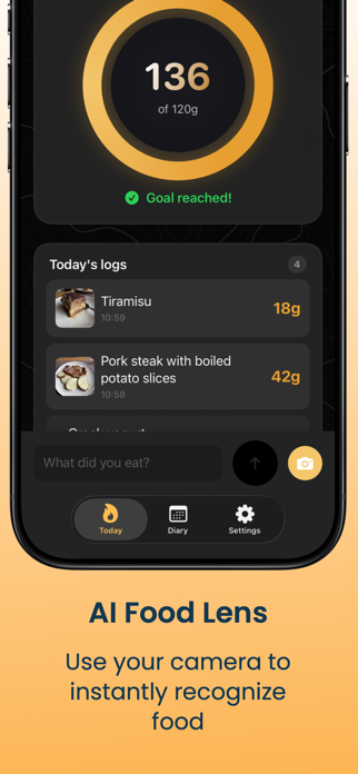 Protein Tracker - AI Screenshot 3 of 4