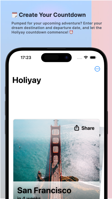 Holiyay: Vacation Countdown Screenshot