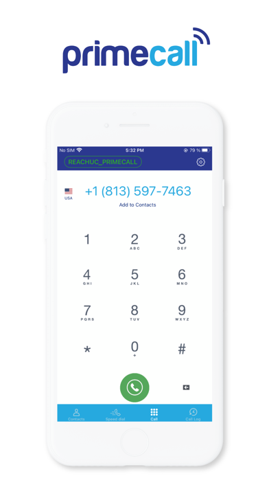 PrimeCall UC Screenshot
