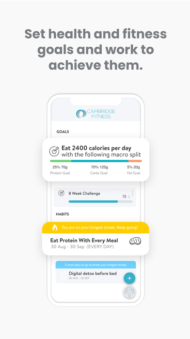 Cambridge Fitness Screenshot