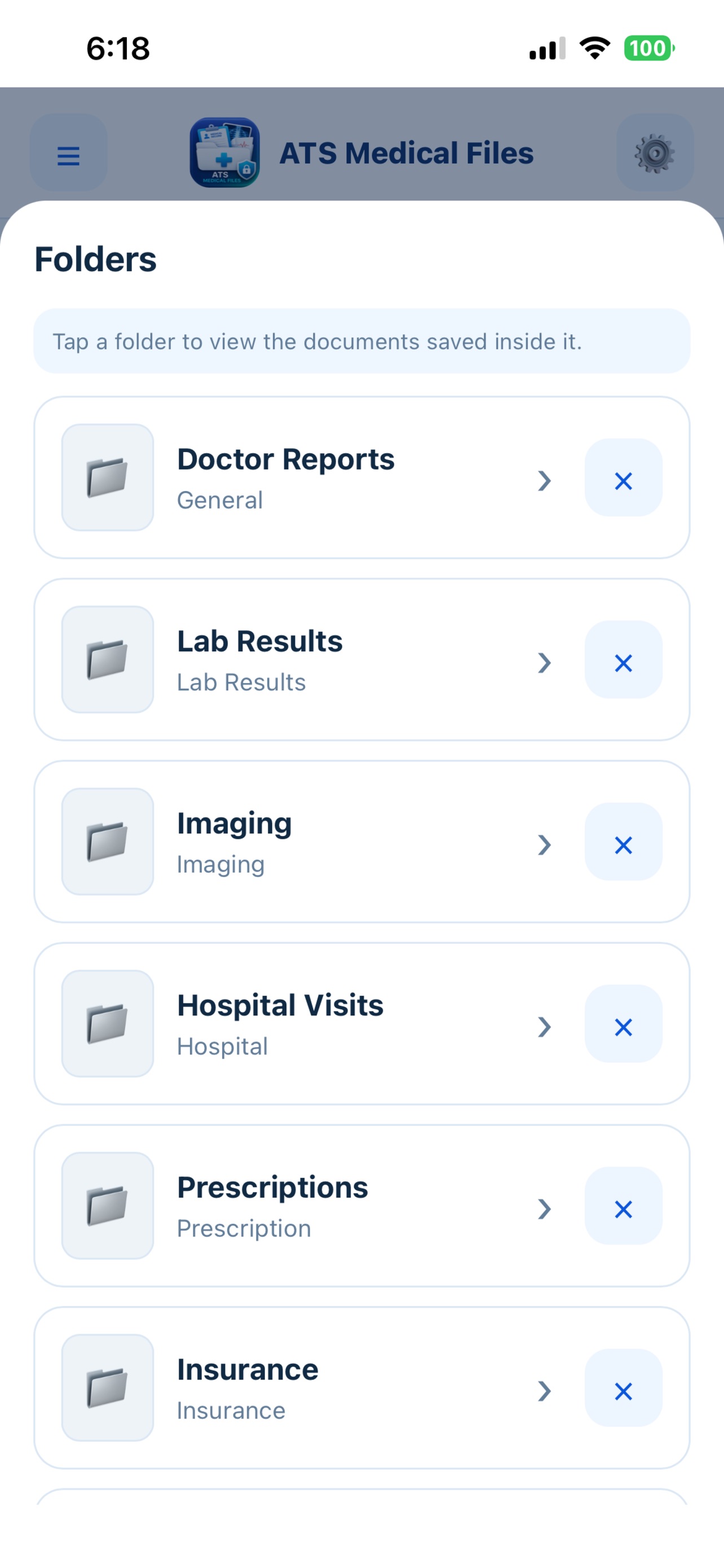 Screenshot 5 of ATS Medical Files
