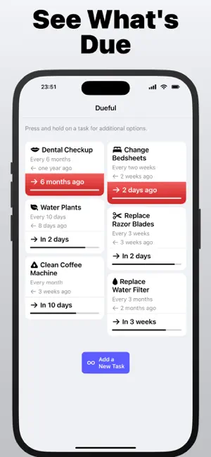 Dueful: Recurring Tasks screenshot 1