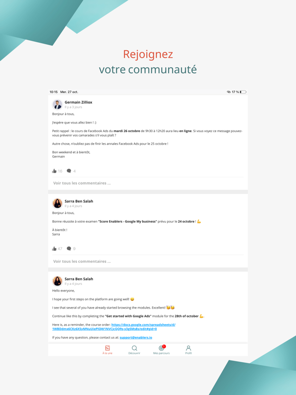 Screenshot #5 pour Enablers @school