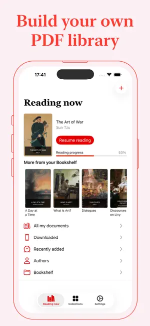 PDF Library eBook Reader screenshot 1