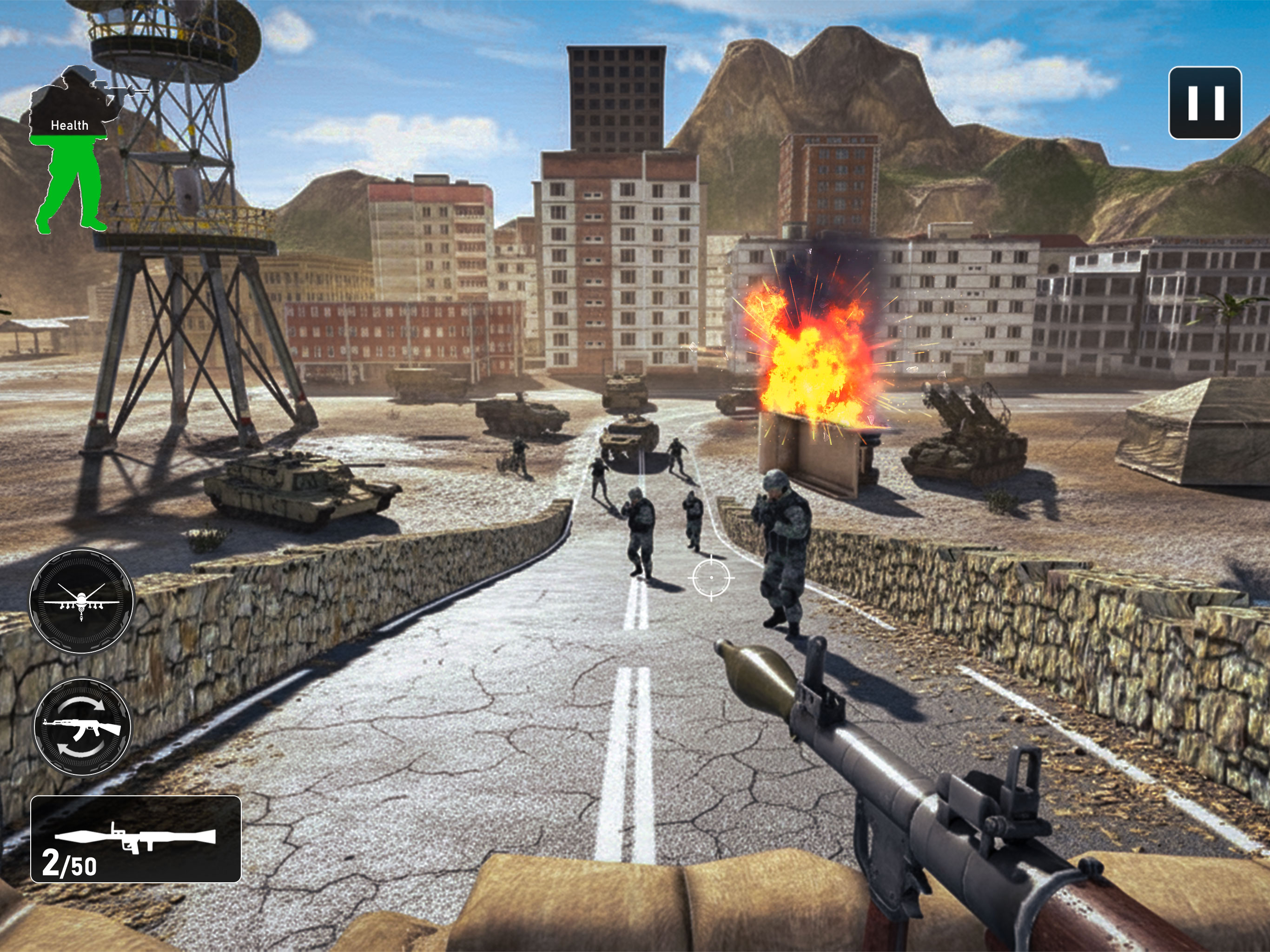 Drone War Shooting Games 3D screenshot 8