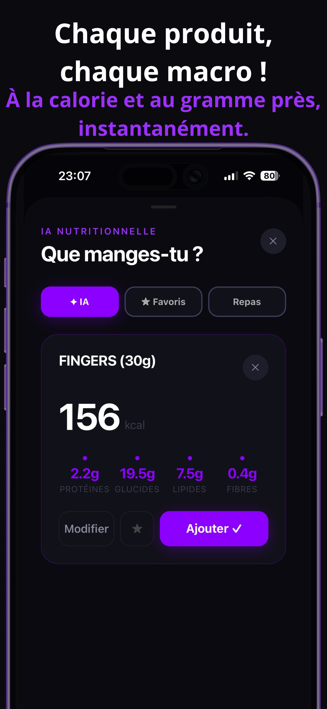 Lucide : Suivi nutritionnel IA