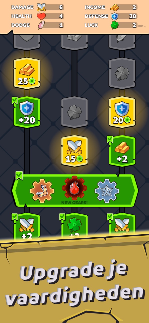 Gear Fight! iOS Mod IPA screenshot 3 - iOS game interface