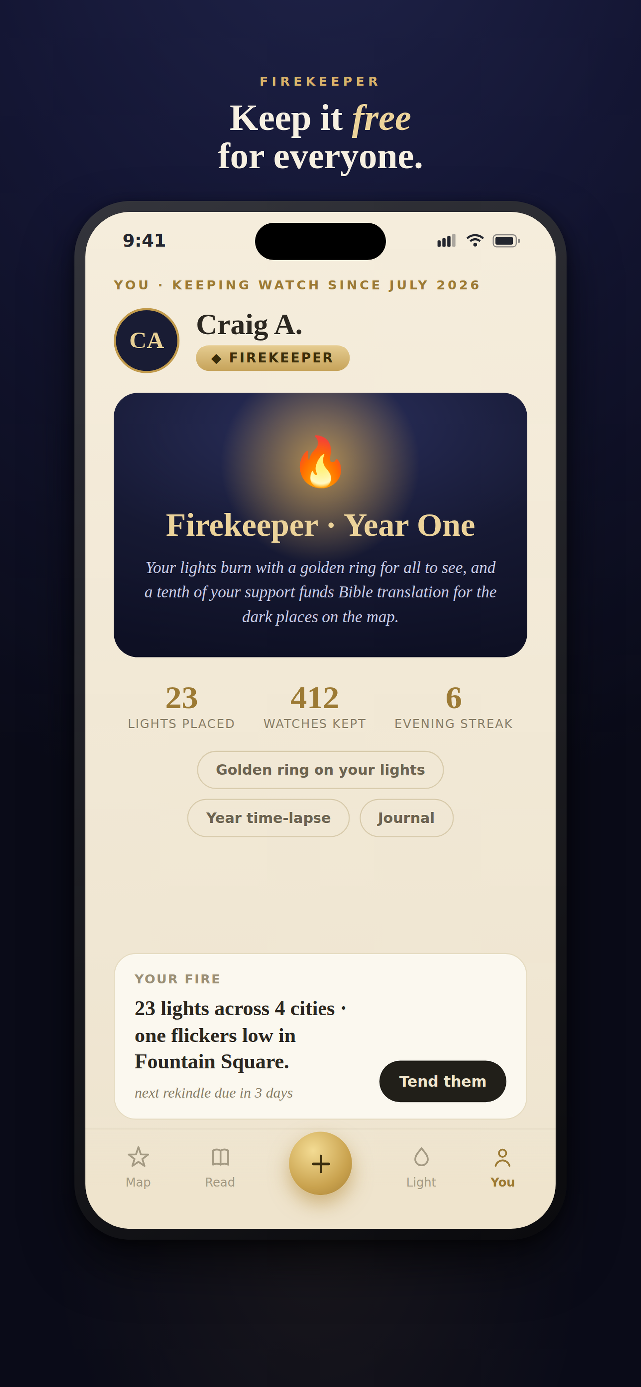 Watchfire: Prayer Map & Bible screenshot 5