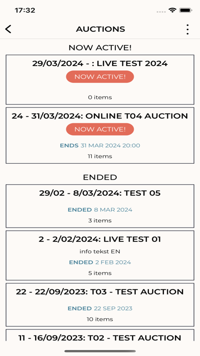 European Sport Horse Auction Screenshot