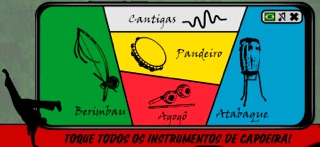 Instrumento letras de capoeira iPhone screenshot 1