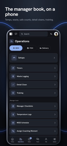 Handoff Shifts iPhone screenshot
