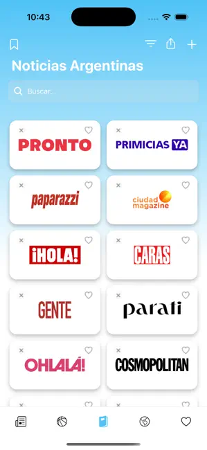Noticias de Argentina iPhone screenshot 3