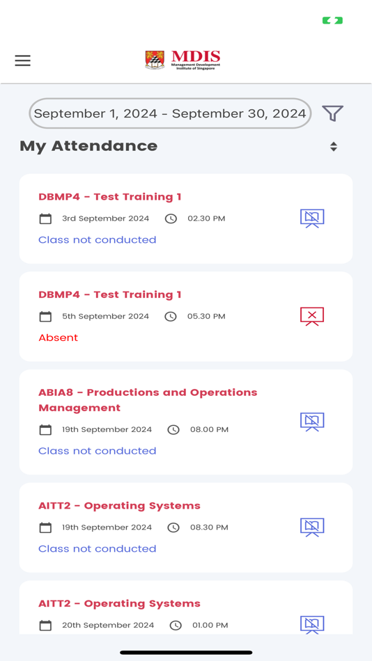 #6. MDIS QR Attendance (iOS) 由: MDISHRM