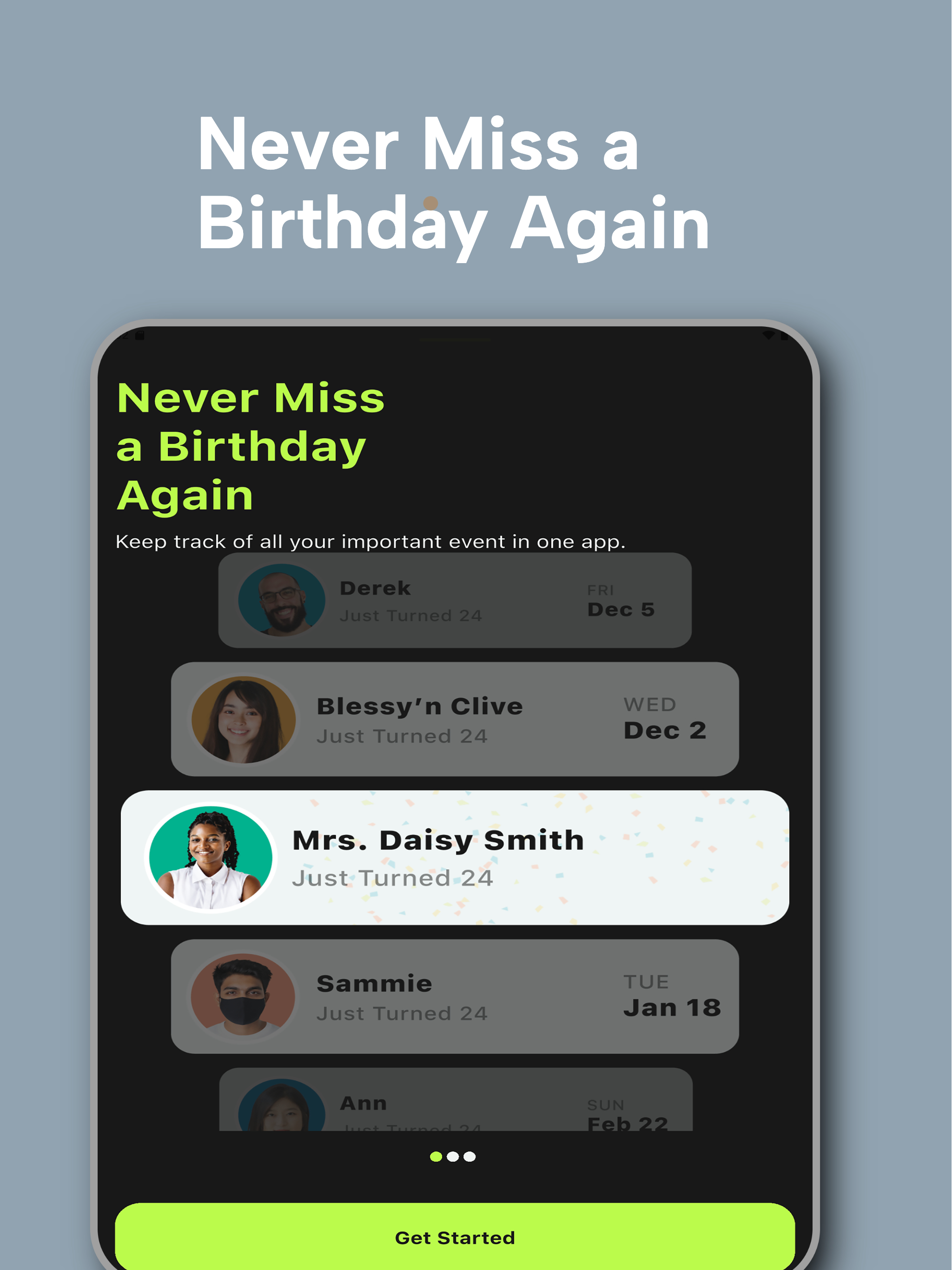 Reminday: Birthdays & More screenshot 6