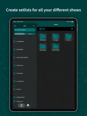 Leadsheet - Setlist Organizer screenshot 2