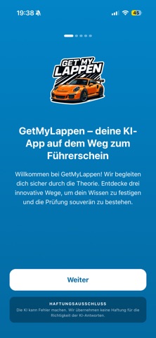 GetMyLappen - Führerschein KI screenshot