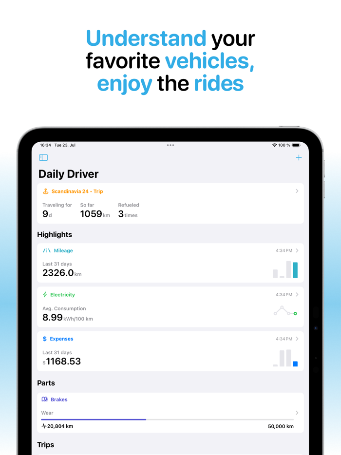 Consumo Combustível – DriveDex