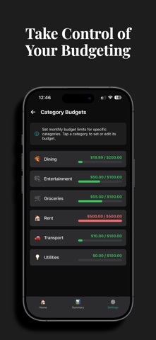 Moniqa - Budgeting App screenshot
