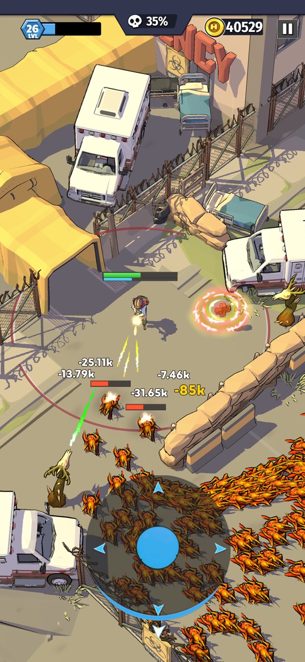 Last Hero: Top-down Shooter iOS Mod IPA screenshot 6 - iOS game interface