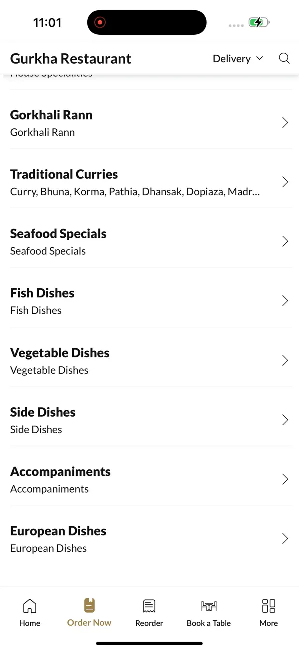 Screenshot #3 pour Gurkha Restaurant.