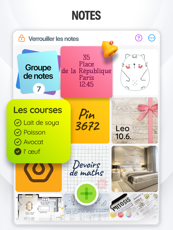 Screenshot #4 pour Sticky Notes Bloc Note Widget