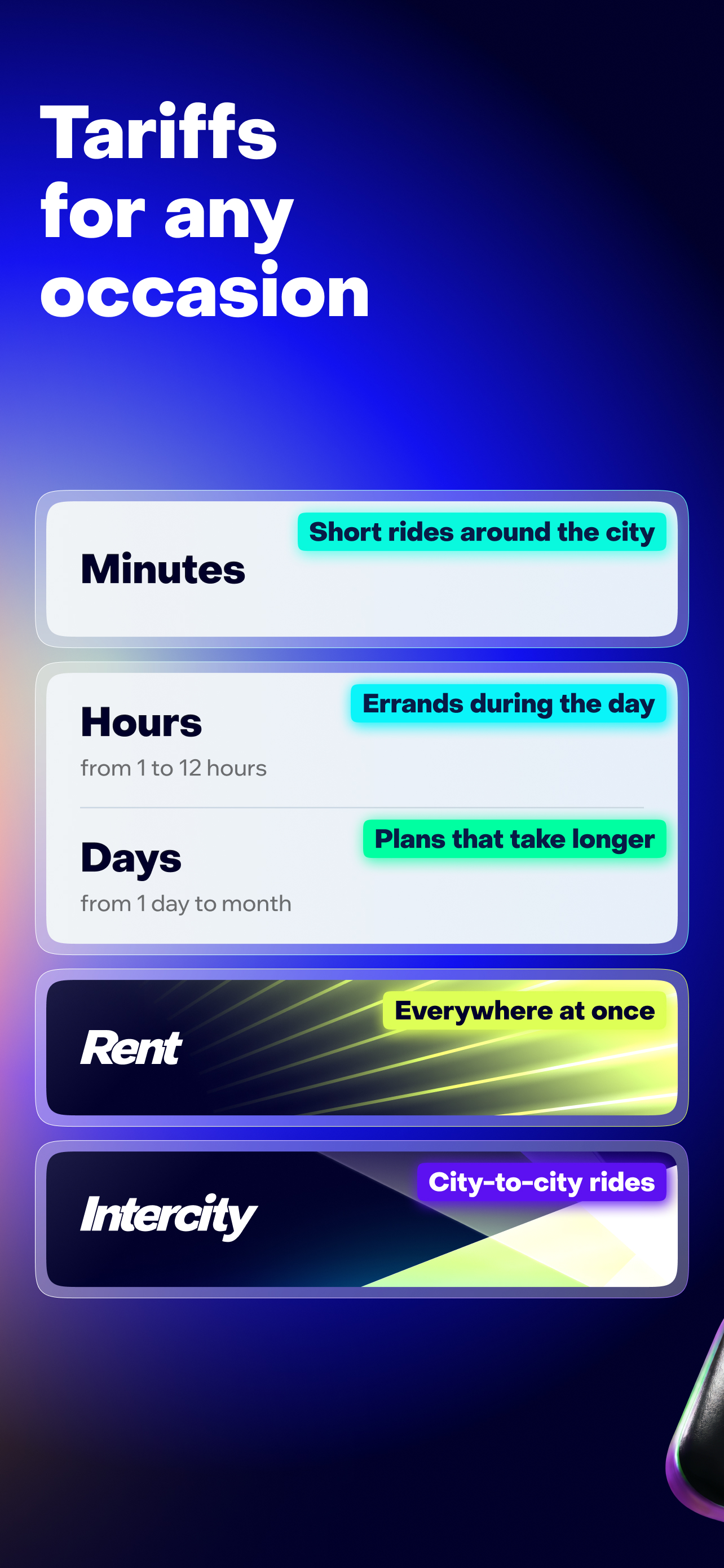 Delimobil: Carsharing and Rent screenshot 7