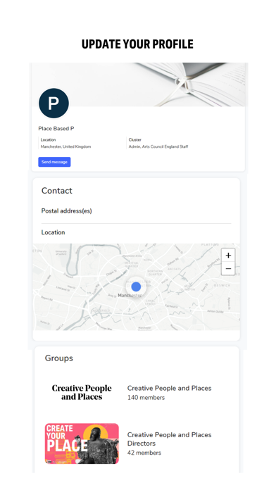 Let's Create Peer Learning iPhone screenshot 1 - Social Networking app