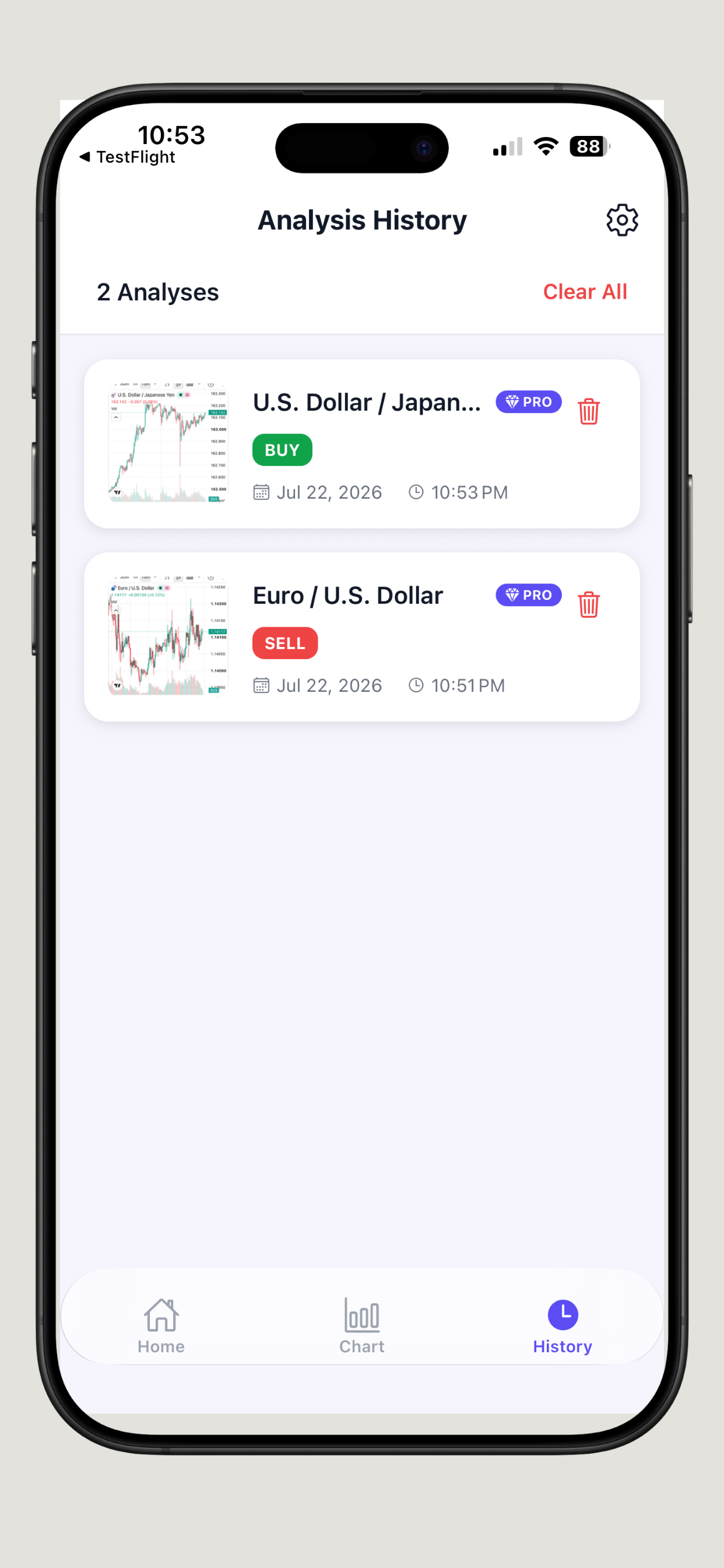 Trade AI Analyzer screenshot 3