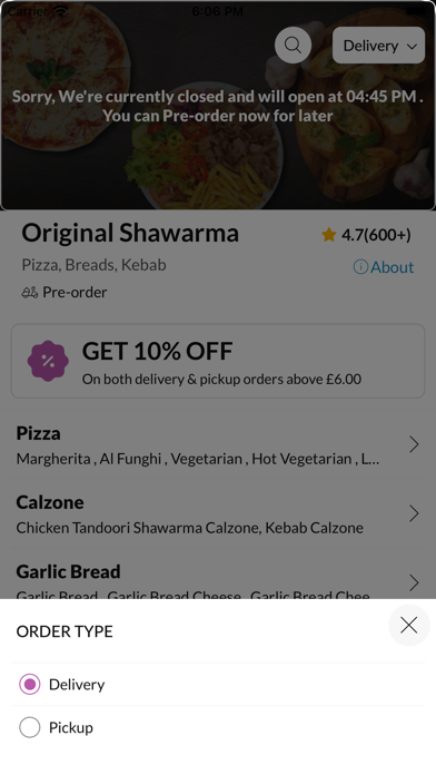 Original Shawarma Screenshot