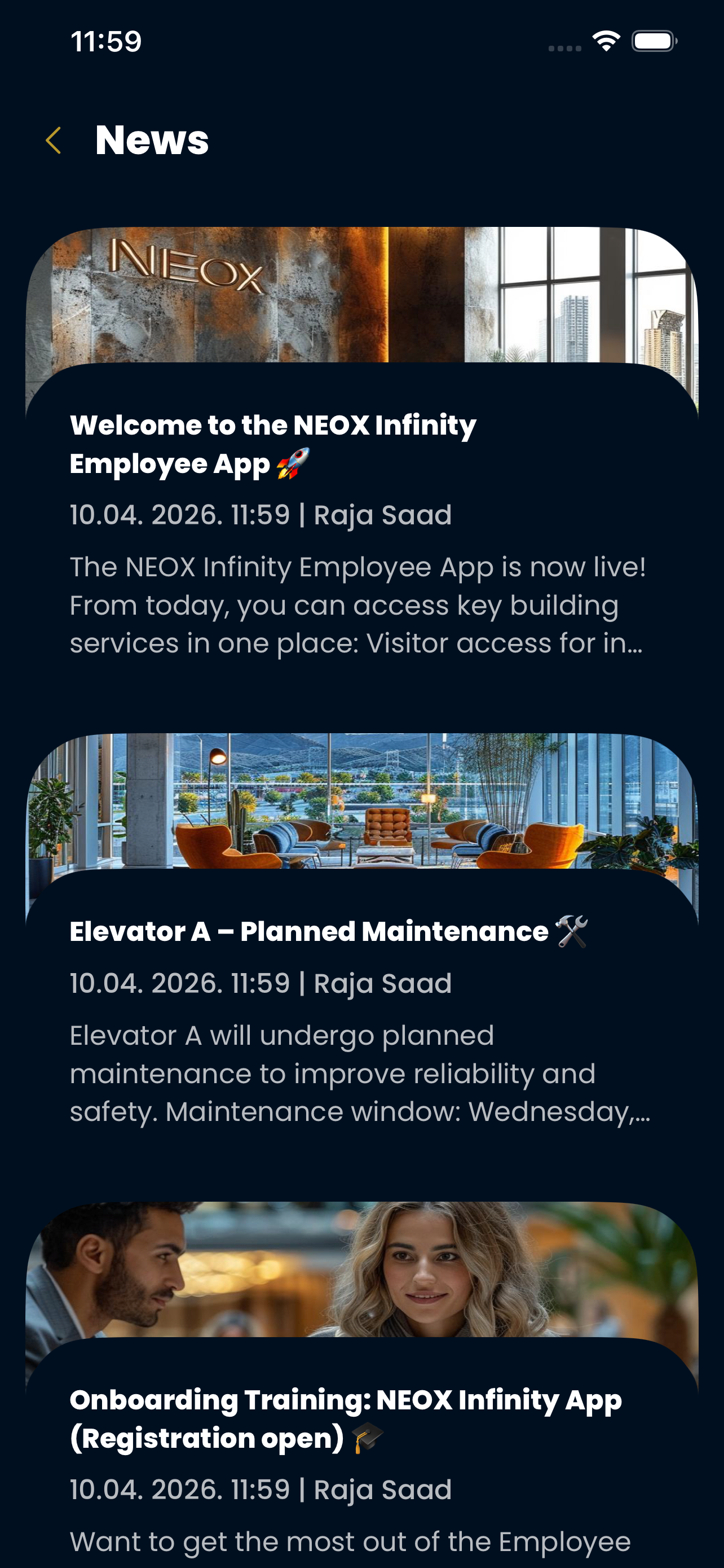 NEOX Infinity