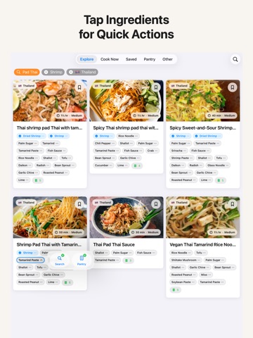 Recipe Atlas iPad screenshot