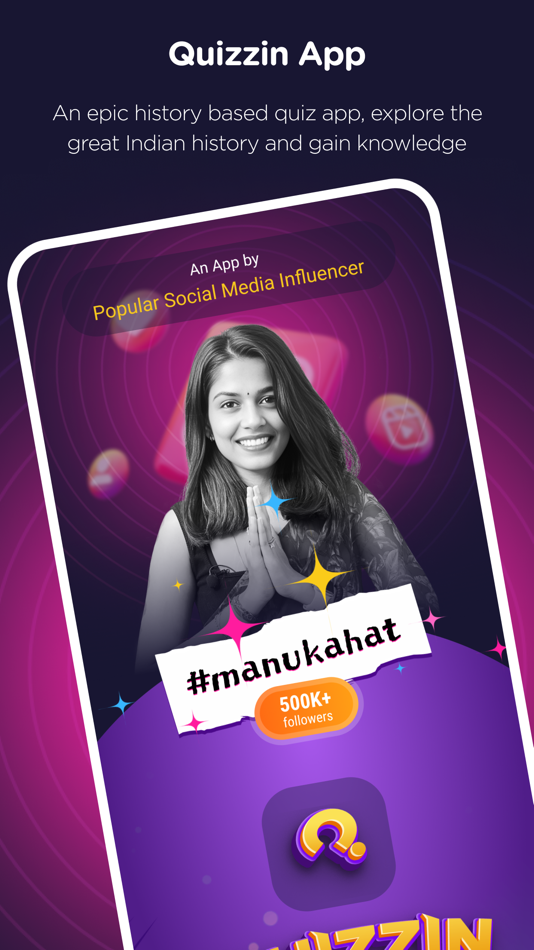 #1. Quizzin (iOS) 由: Manogya Tiwari