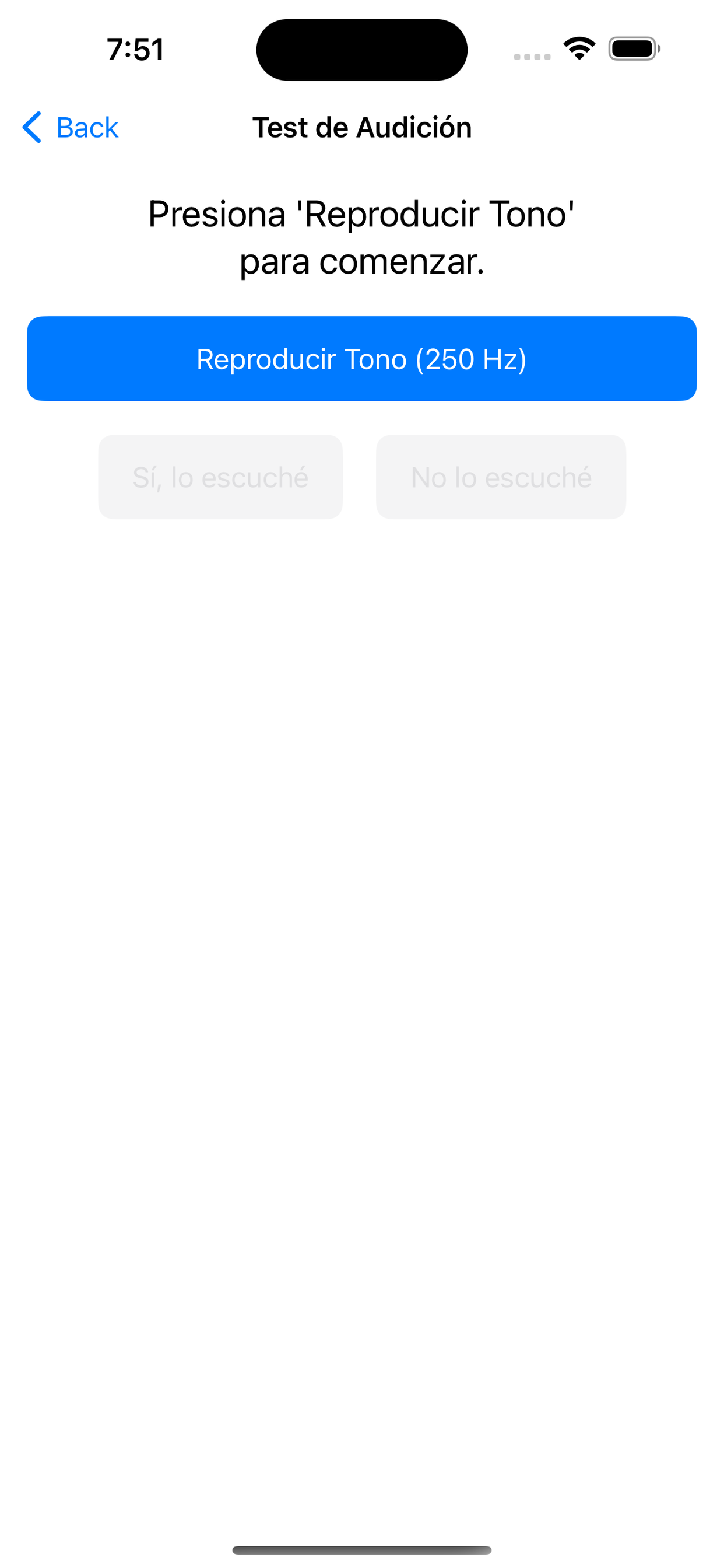 Vigía Auditivo screenshot 3