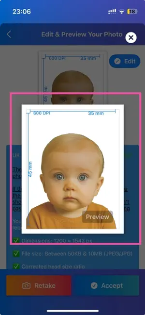 Passport Photo Go UK screenshot 2