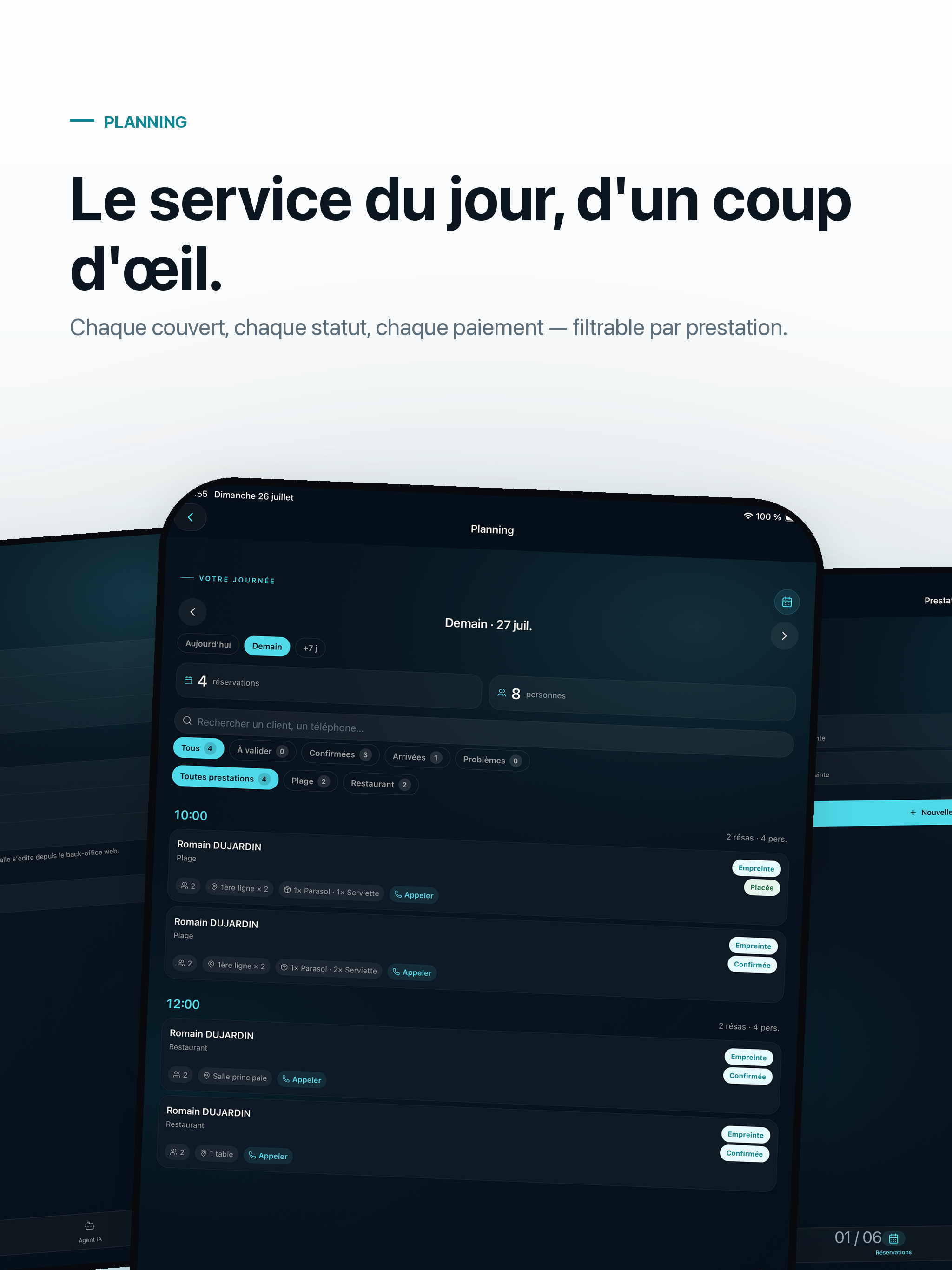 QTable - Réservation screenshot 7
