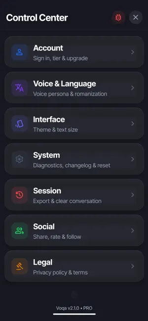 Voqa: Real-time Translator screenshot 2