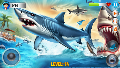 Angry Shark Simulator Games 3d Screenshot