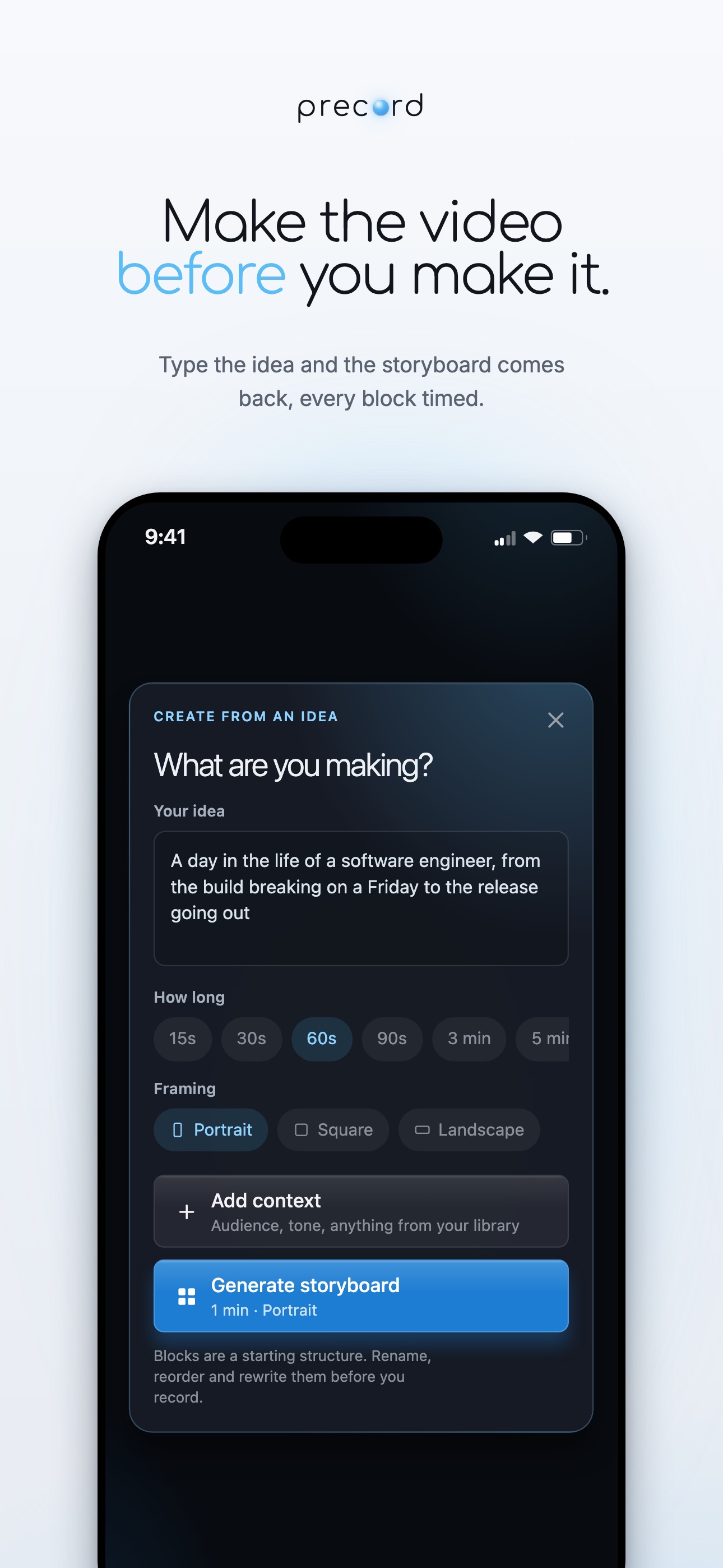 Screenshot 1 of Precord