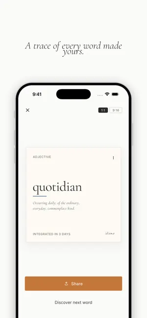 Idiome: One Word a Week screenshot 4
