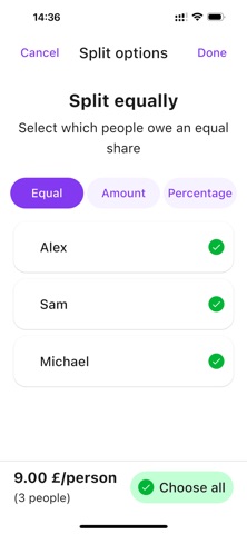 Split Payments -Group Expenses screenshot