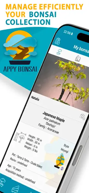Appy Bonsai - Bonsai Care screenshot 1