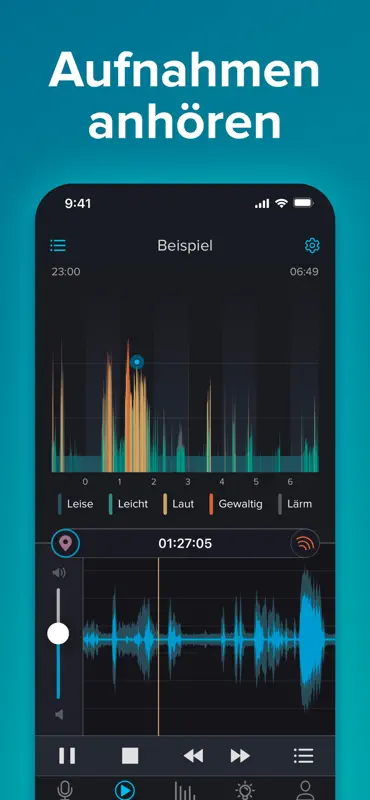 SnoreLab: Schnarchen aufnehmen screenshot 3 of 10
