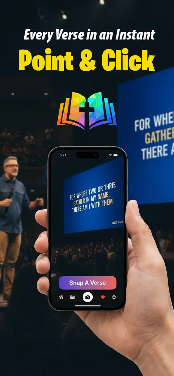 #1. Snap-A-Verse (iOS) Podle: Tom Amon