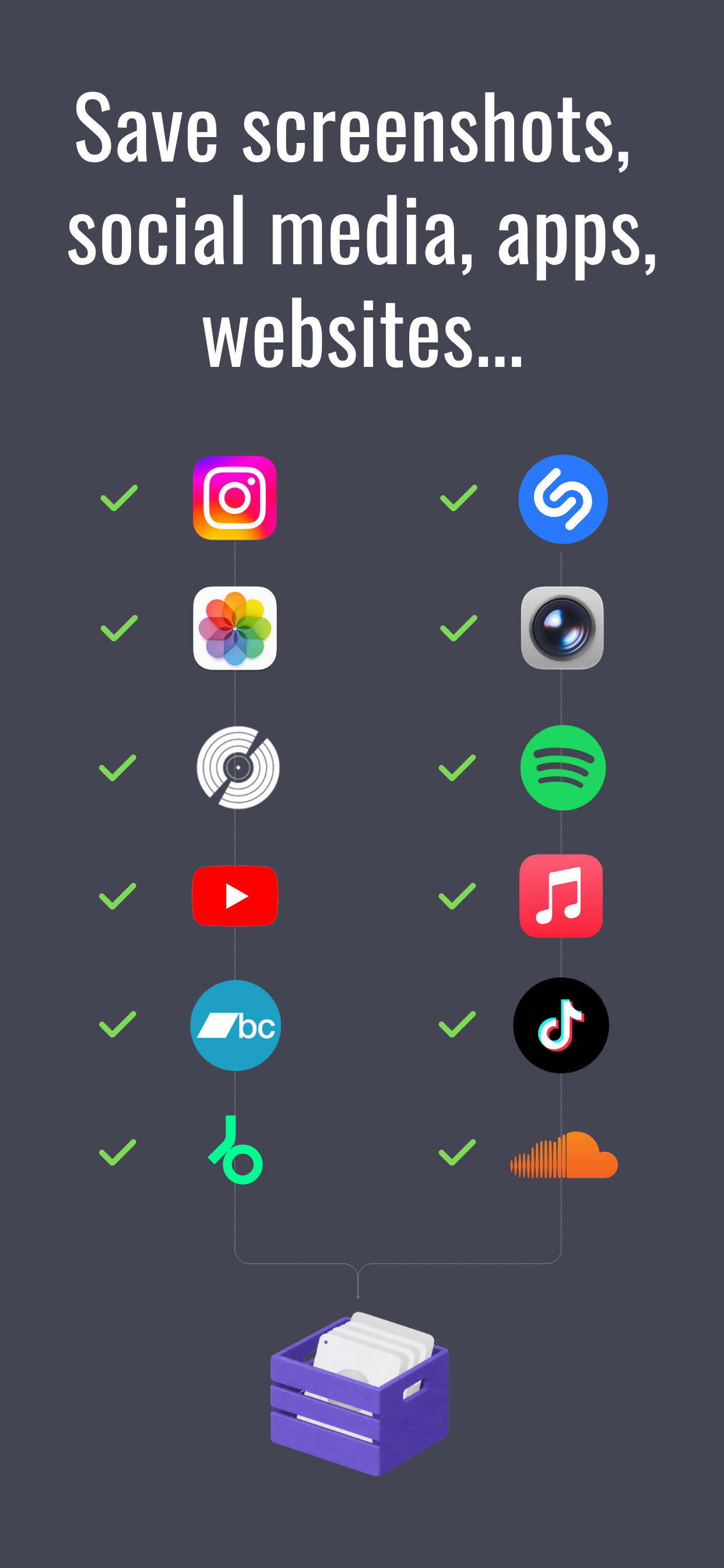 Diggit - Save music for later screenshot 3