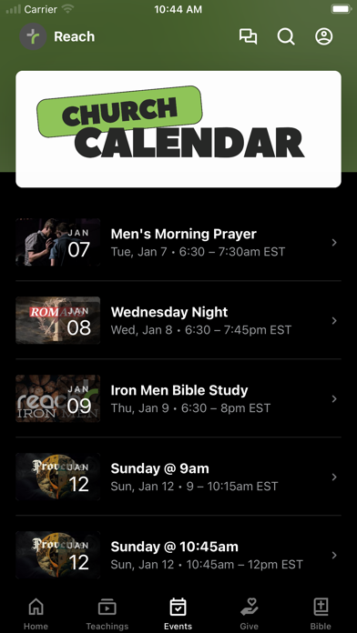 Reach Church of Jacksonville Screenshot