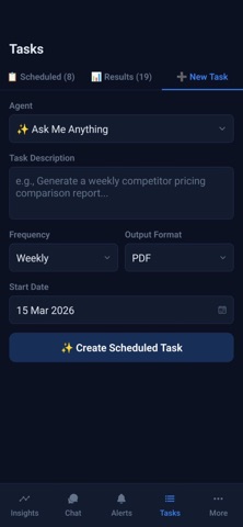 WMC - Market Intelligence screenshot