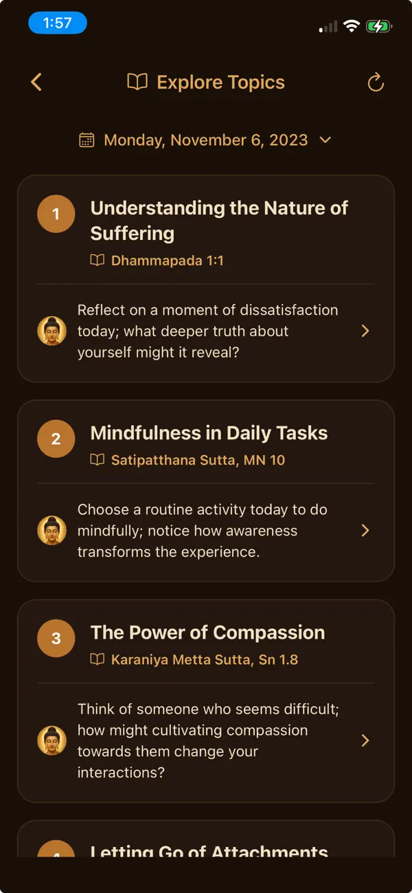 Screenshot #3 pour AskBuddha-AI
