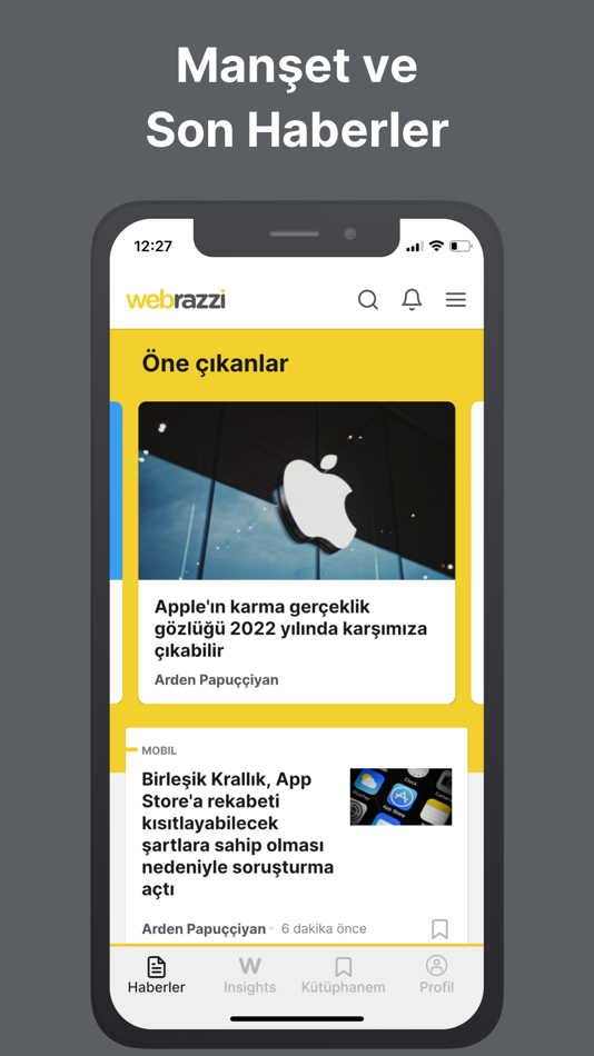 #3. Webrazzi (iOS) By: Webrazzi