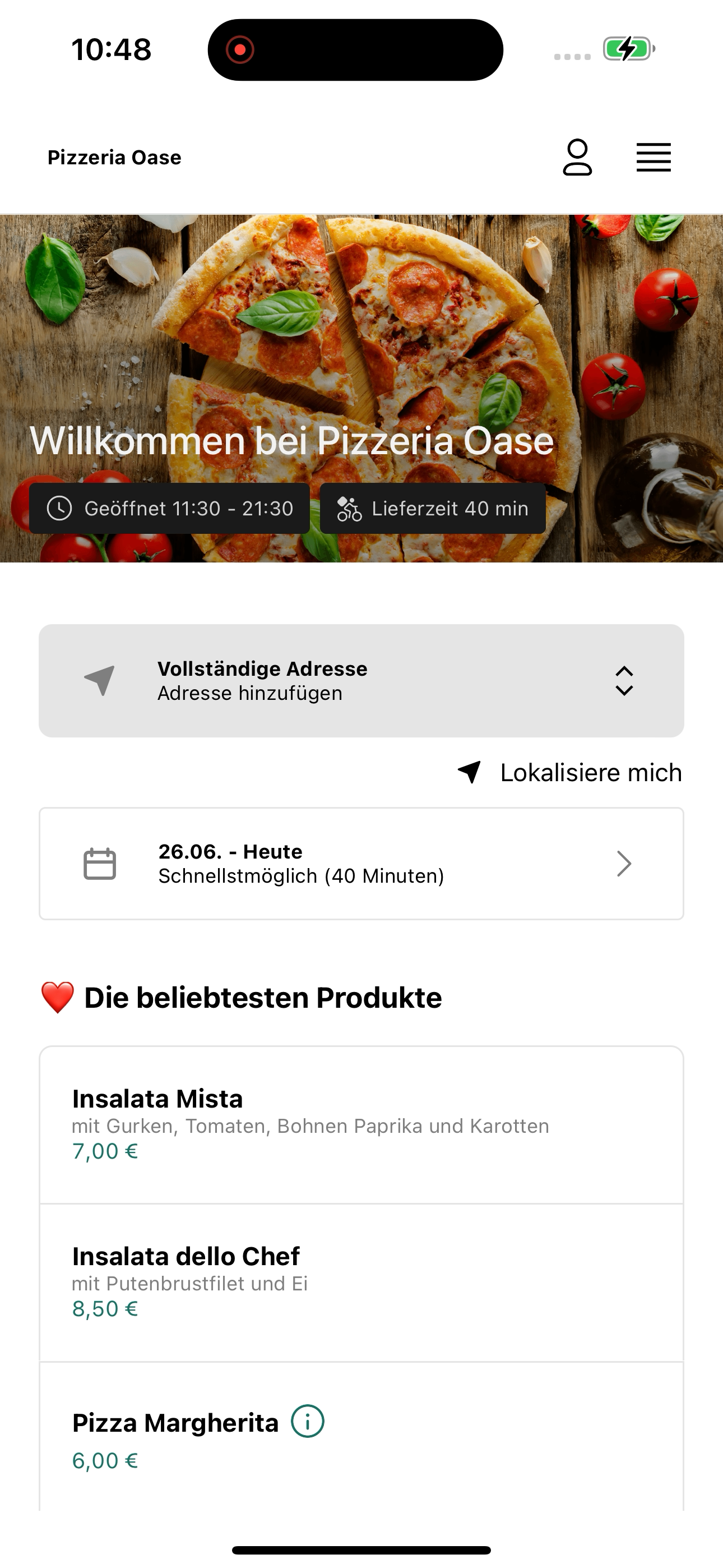 Pizzeria Oase screenshot 6