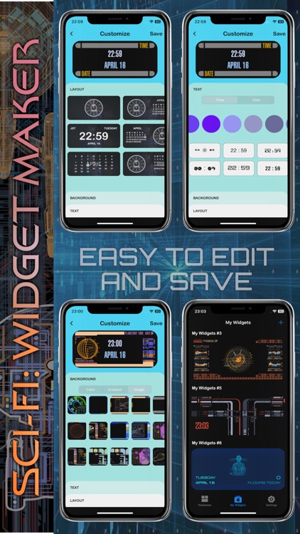 Sci-Fi: Widget Maker screenshot-6